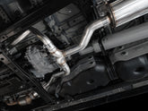 AWE 0FG Exhaust for 3rd Gen Toyota Tundra - BashGuard™ Only - Mounted
